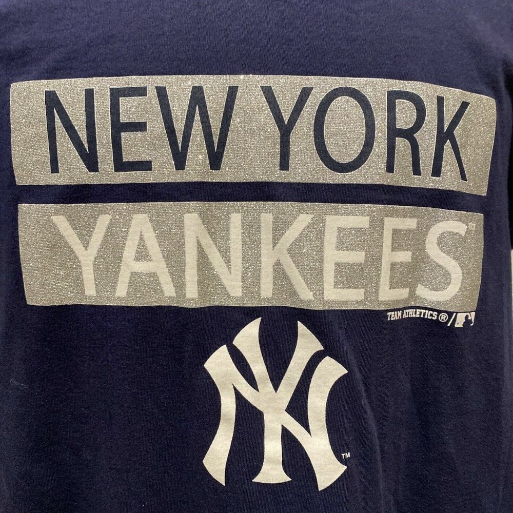 New York Yankees Official MLB Genuine Kids Youth Size XL 14/16 Shirt New W Tags